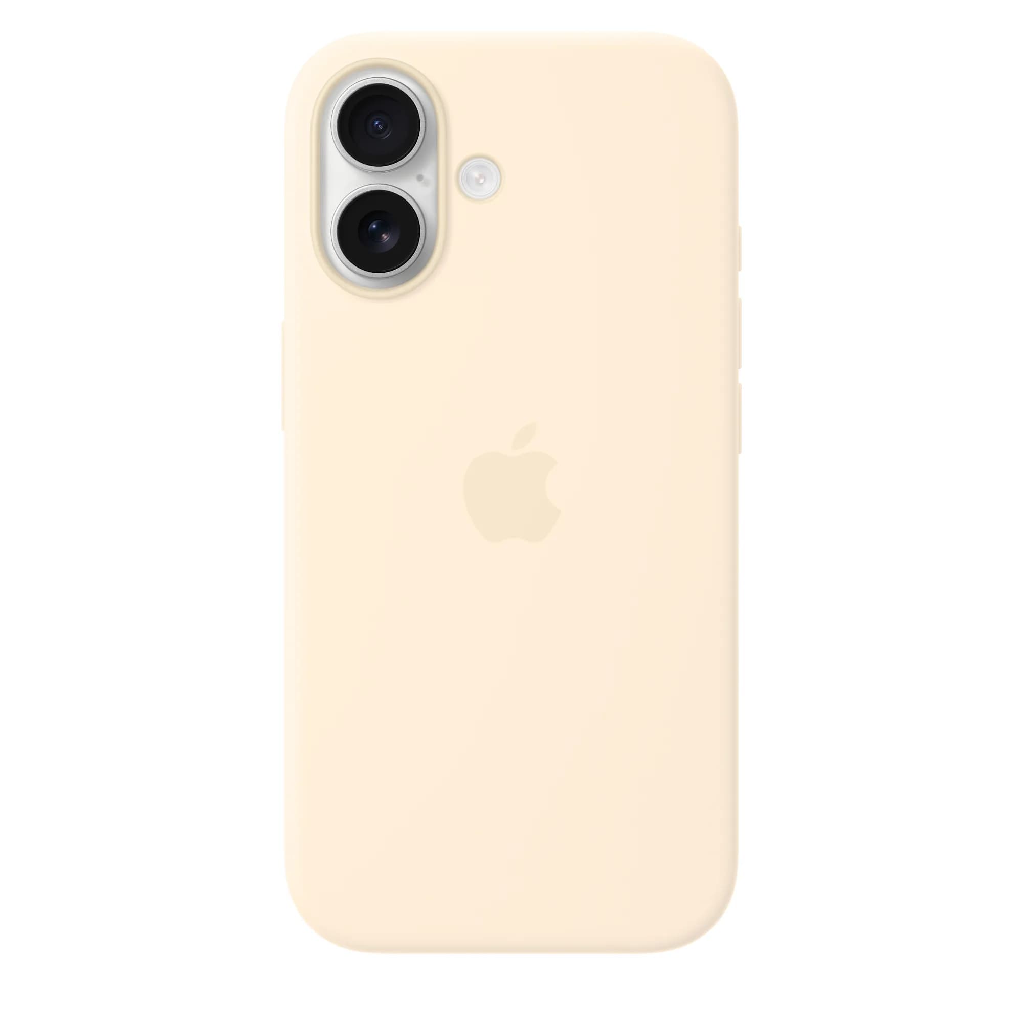 Apple iPhone 17 -silikonikuori MagSafella, Vanilla – Apple