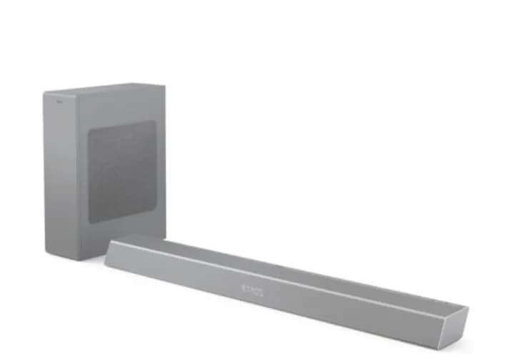 Philips TAB8505/10 2.1 Dolby Atmos soundbar -äänijärjestelmä, langattomalla subwooferilla, hopea – Philips