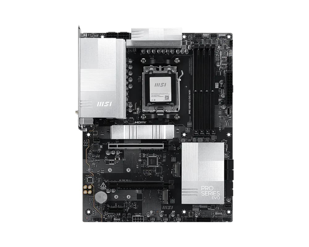 MSI PRO X870E-S EVO WIFI AM5 ATX -emolevy – MSI