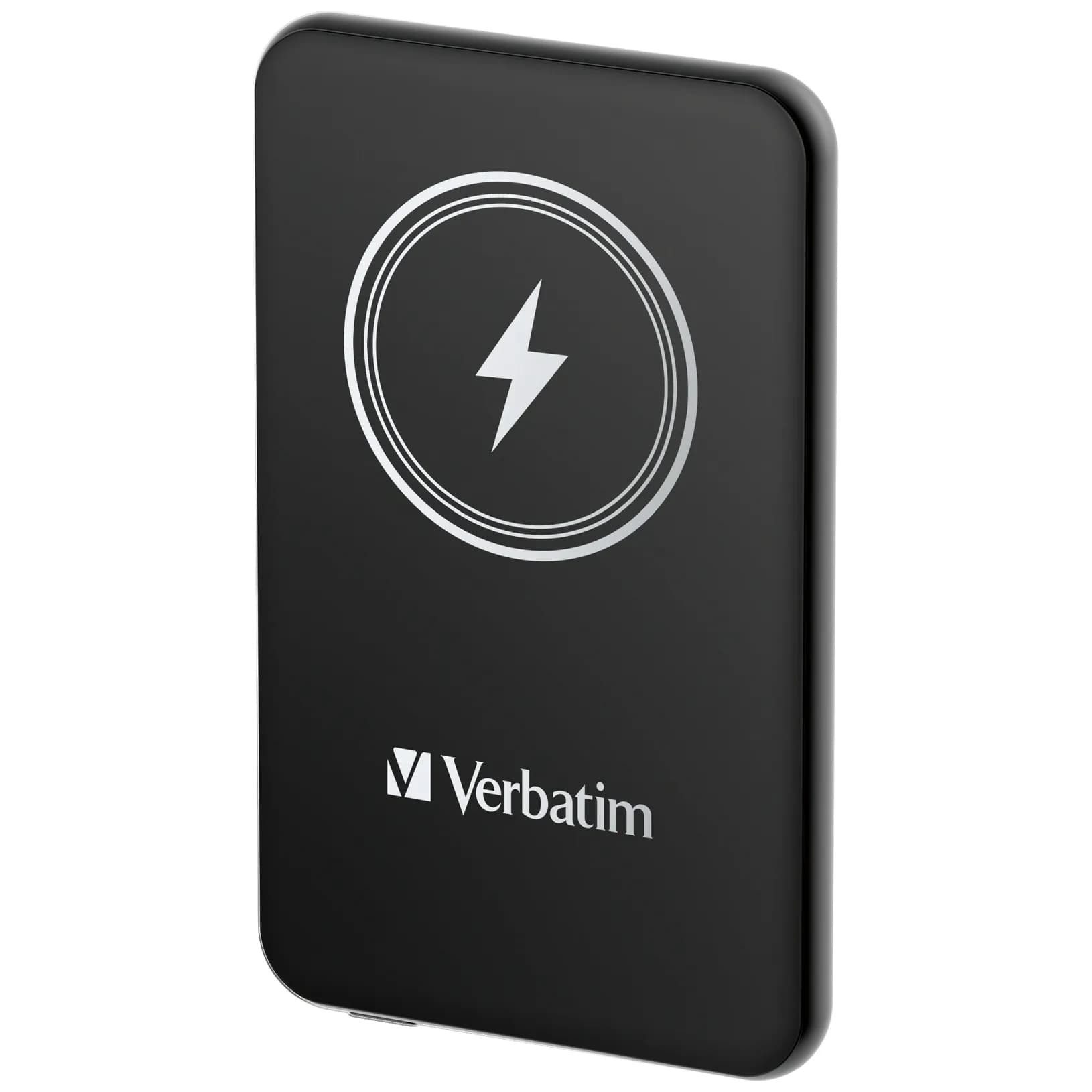 Verbatim Charge 'n' Go 5000mAh, 10W - magneettinen langaton varavirtalähde, Musta