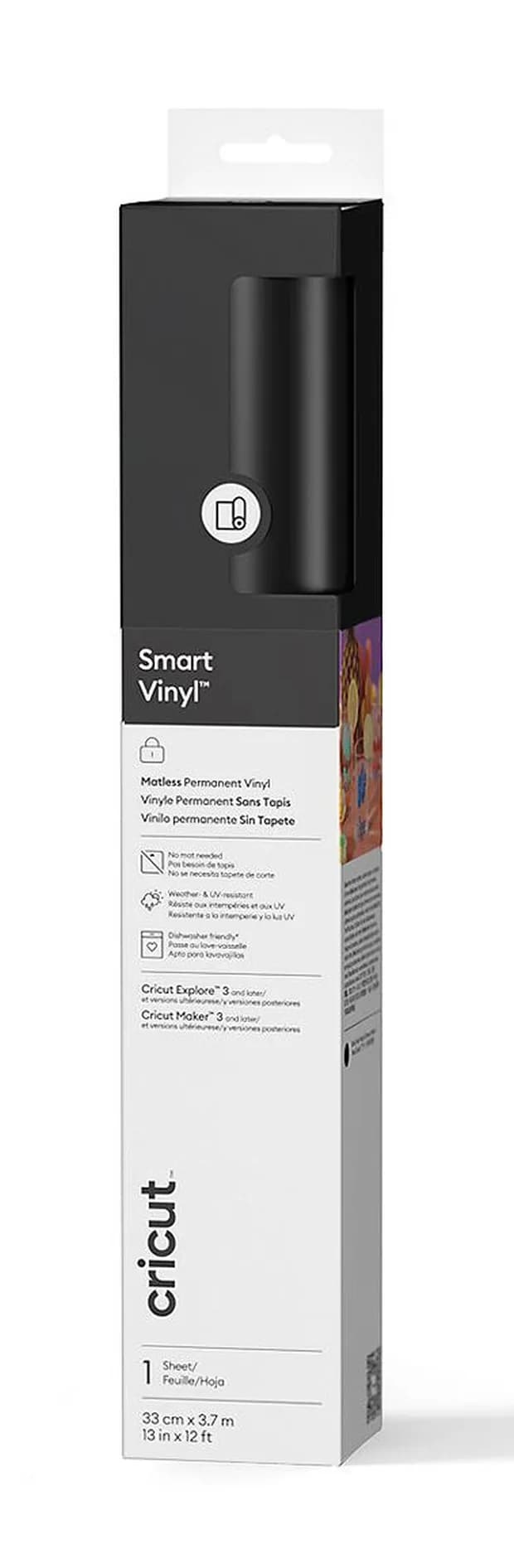 Cricut Smart Vinyl Permanent 33x366cm 1 shee – CRICUT