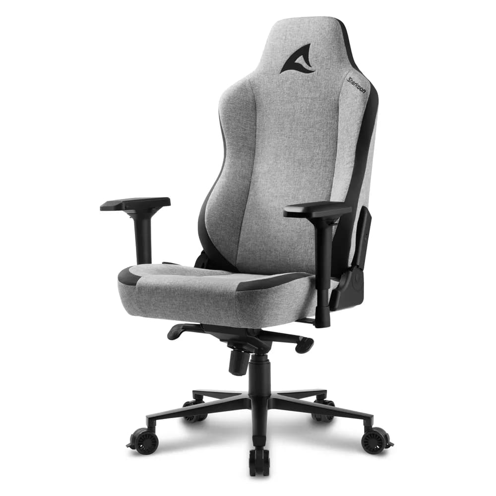 Sharkoon Skiller SGS40 Fabric -pelituoli, harmaa/musta – SHARKOON