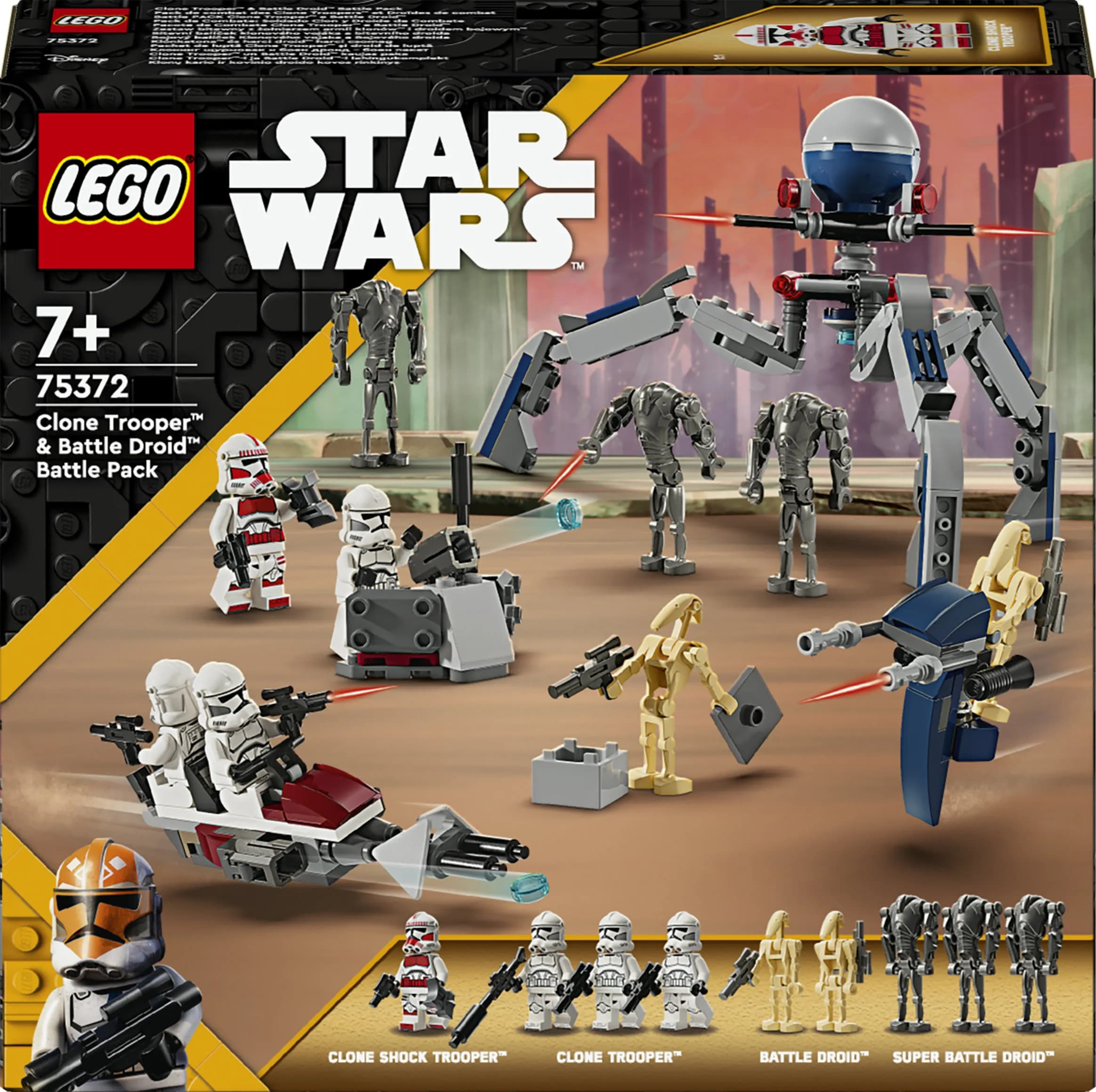 LEGO Star Wars Kloonisoturin ja taisteludroidin taistelupakkaus 75372 – LEGO