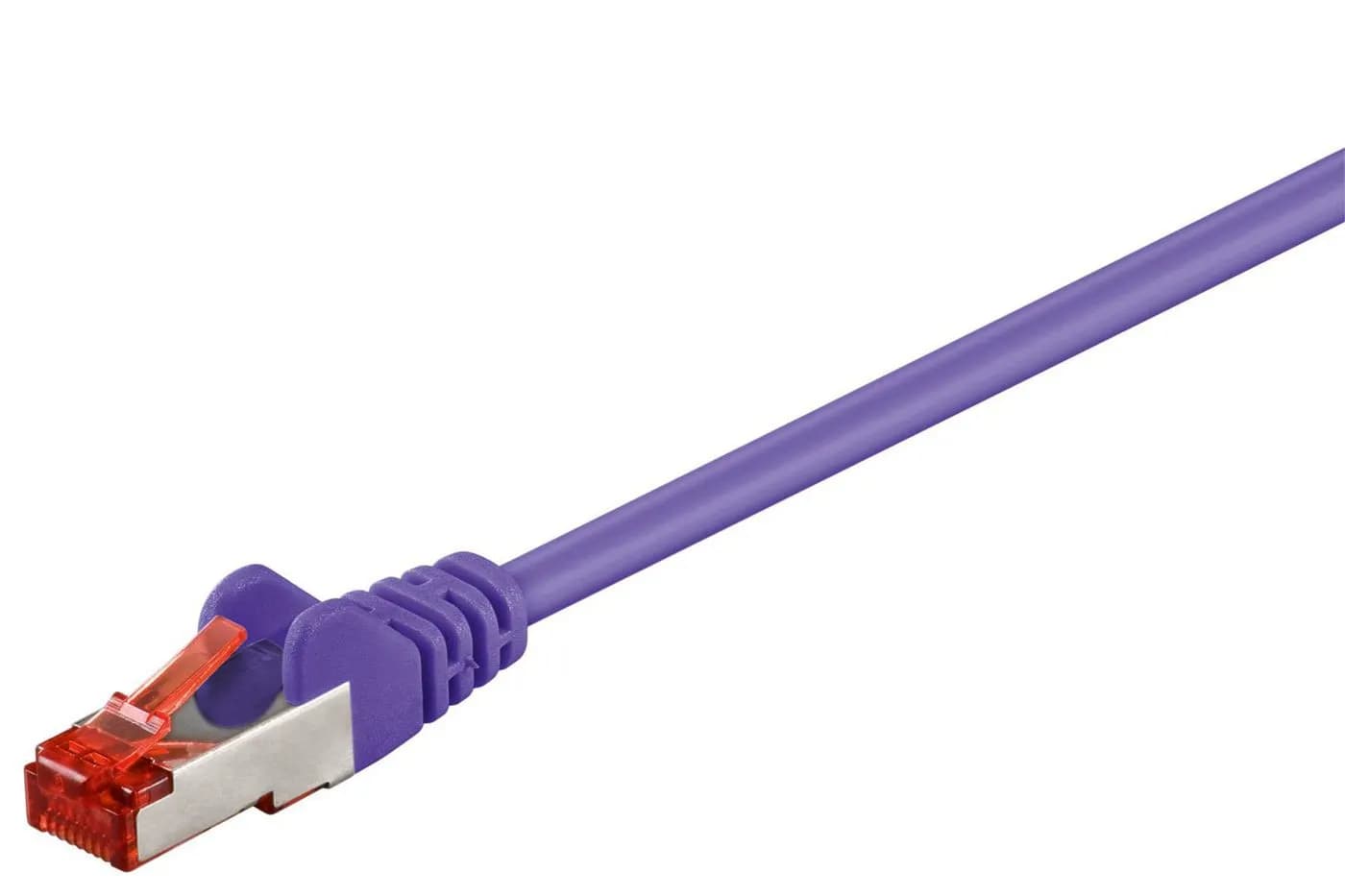 MicroConnect Cat6 F/UTP RJ45 0.25m -verkkokaapeli, purppura – Microconnect