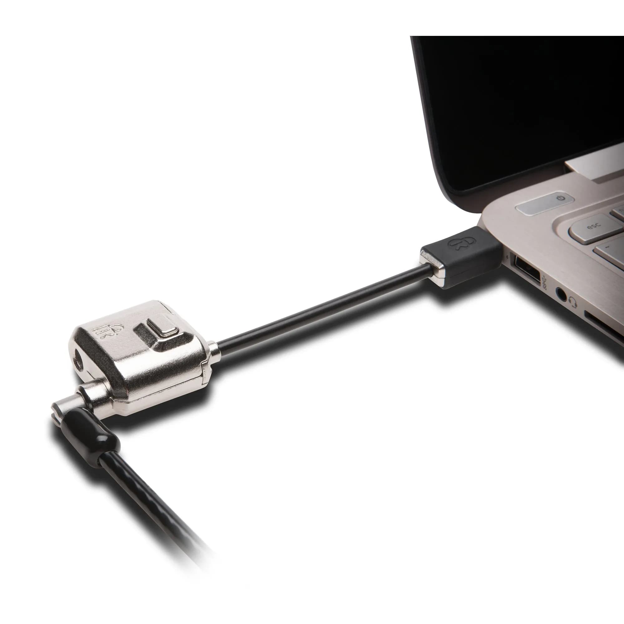 Kensington MiniSaver Mobile Lock - Sylimikron lukittava kaapeli - musta - 1.8 m – Kensington