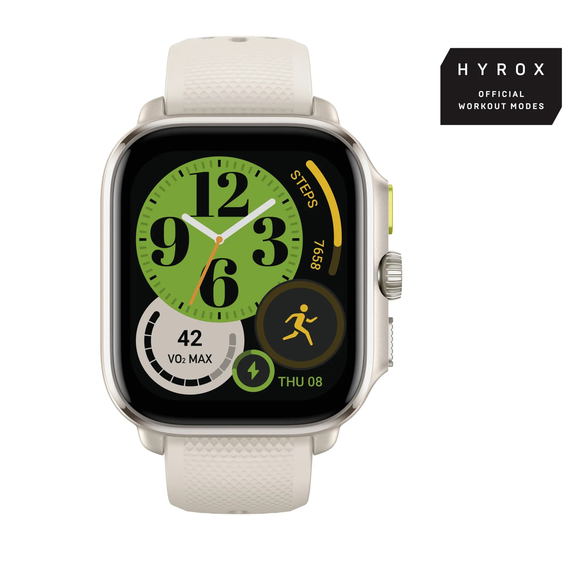 Amazfit Cheetah (Square) 44mm AMOLED -urheilukello, Winner Champagne – AMAZFIT