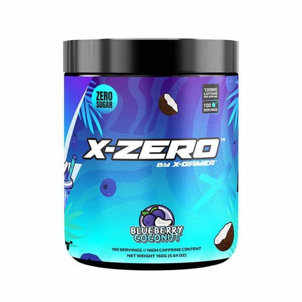 X-Gamer X-Zero 160 gram Blueberry & Coconut – X-GAMER