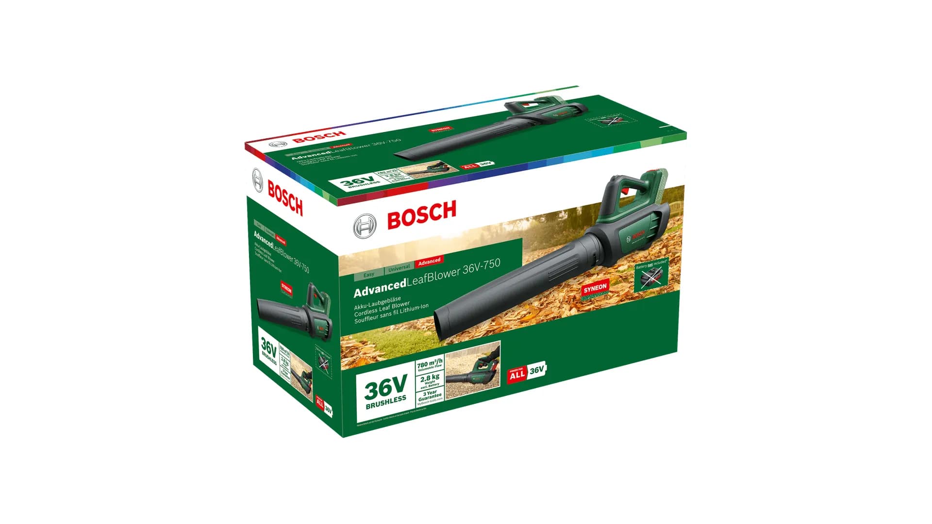 Bosch Advanced LeafBlower 36V-750 -lehtipuhallin