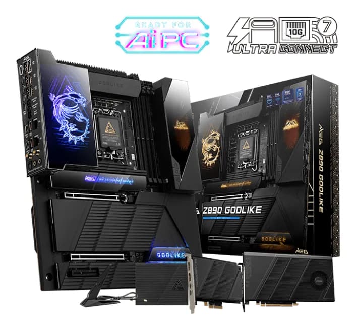 MSI MEG Z890 GODLIKE WiFi 7 LGA 1851 E-ATX -emolevy