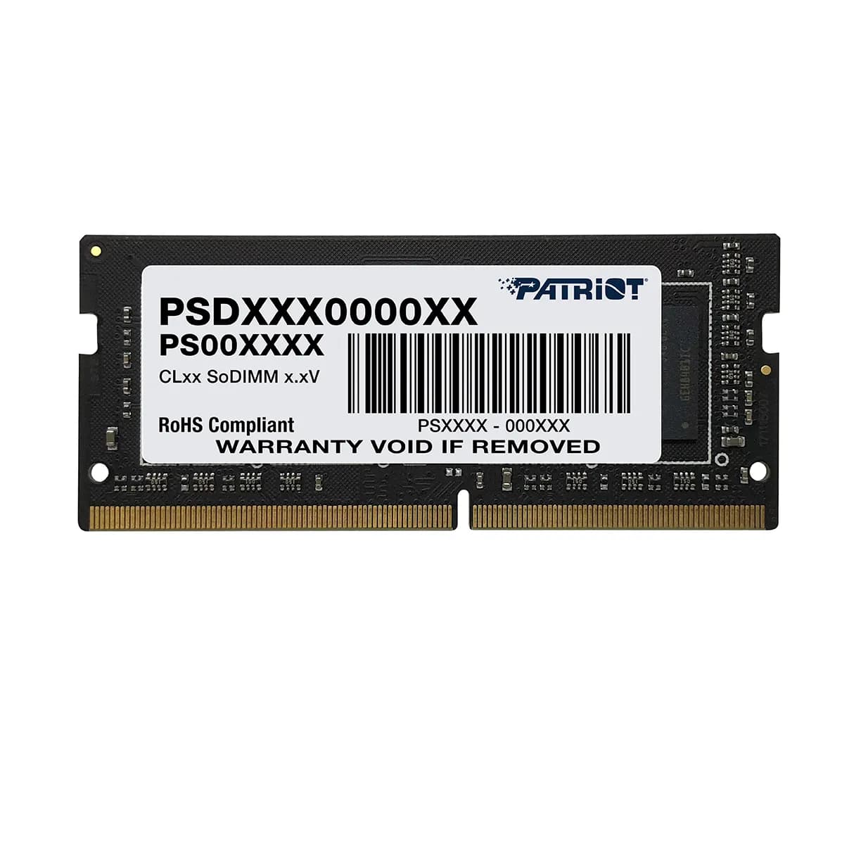Patriot Signature Line SO-DIMM 8 Gt (1 x 8 Gt) DDR4 3200 MHz, CL22 -muisti