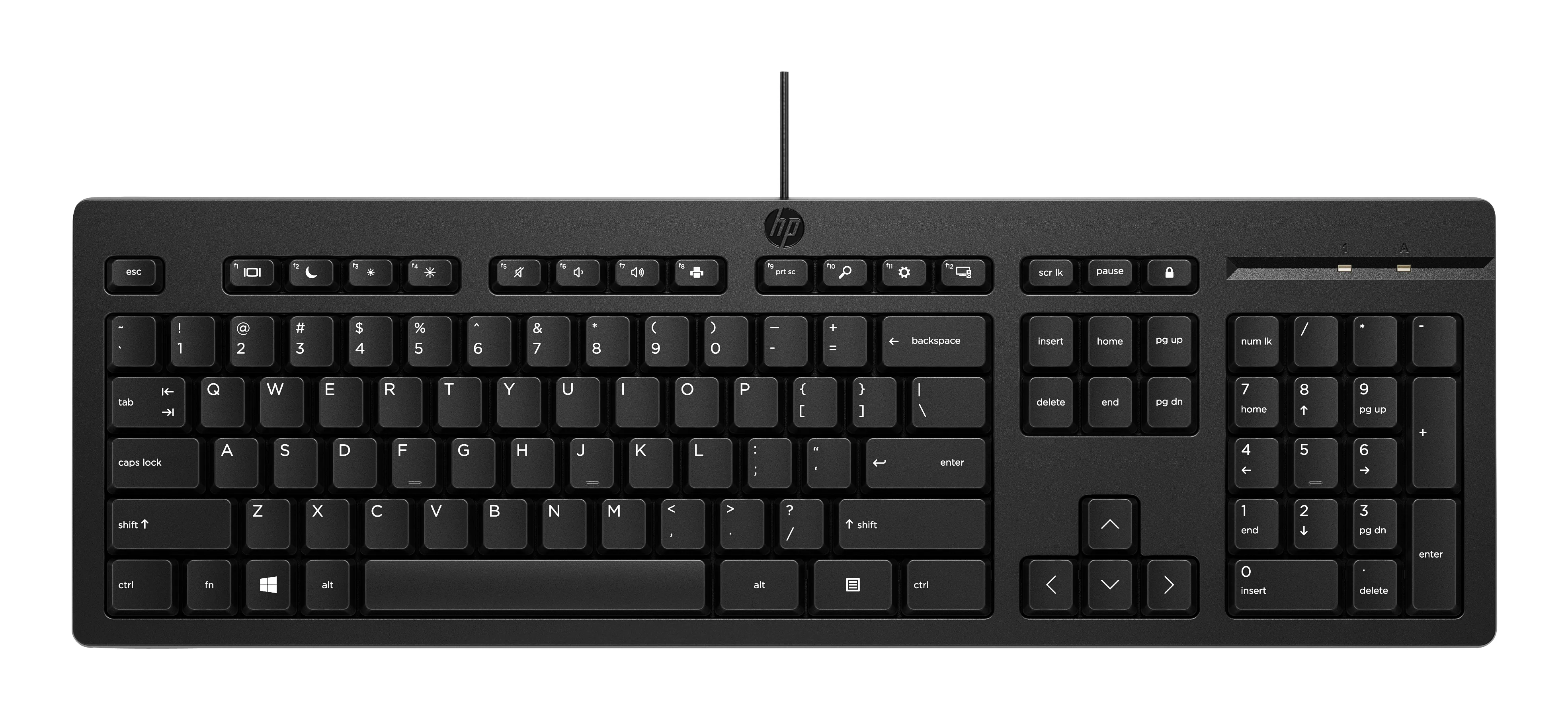 HP 125 -näppäimistö, musta – HP INC