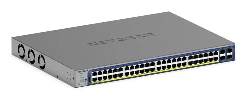 48P GE POE+SMART SWTH W/10G SFP+GS752