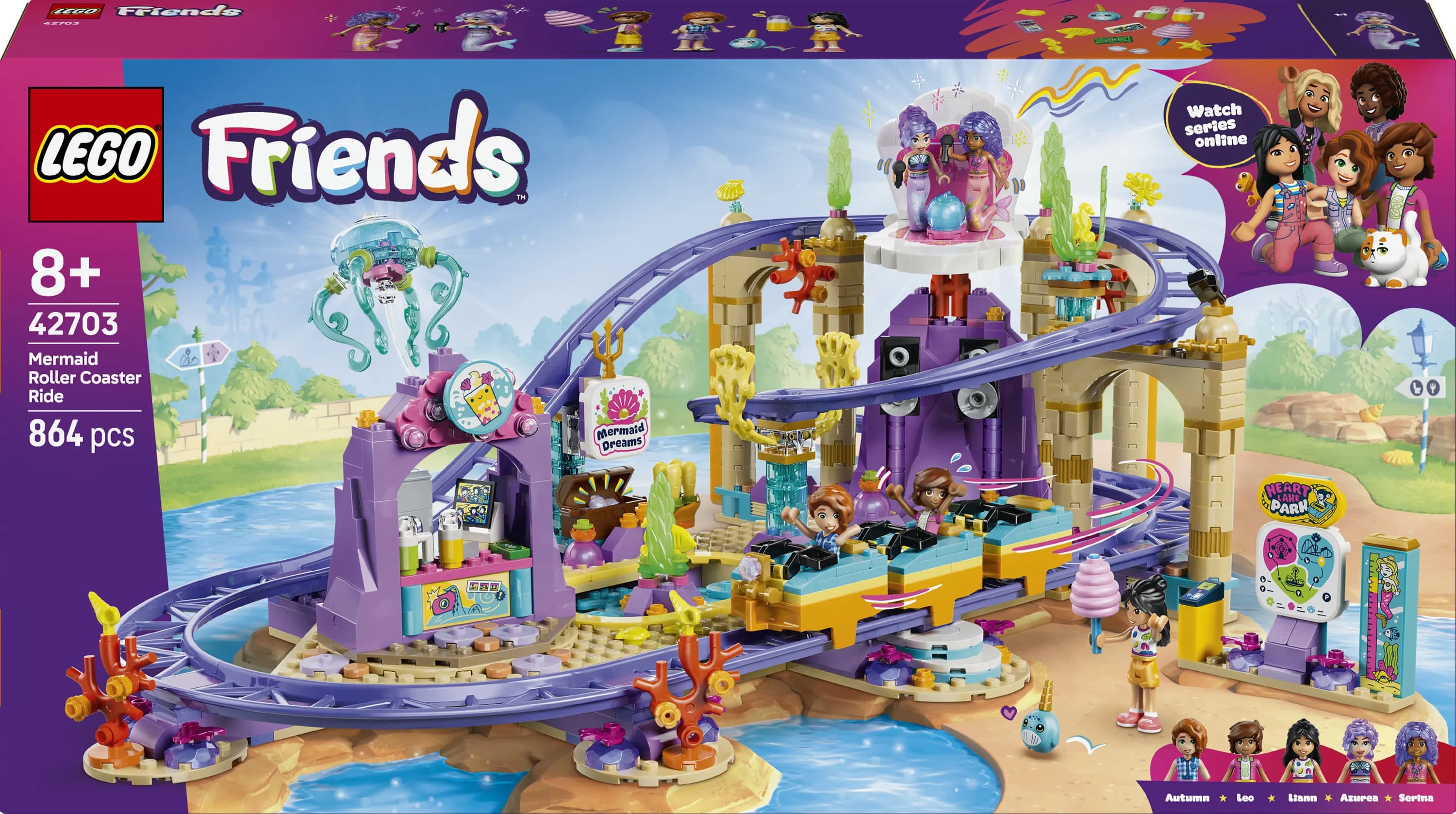 LEGO Friends Merenneitohuvipuisto 42703