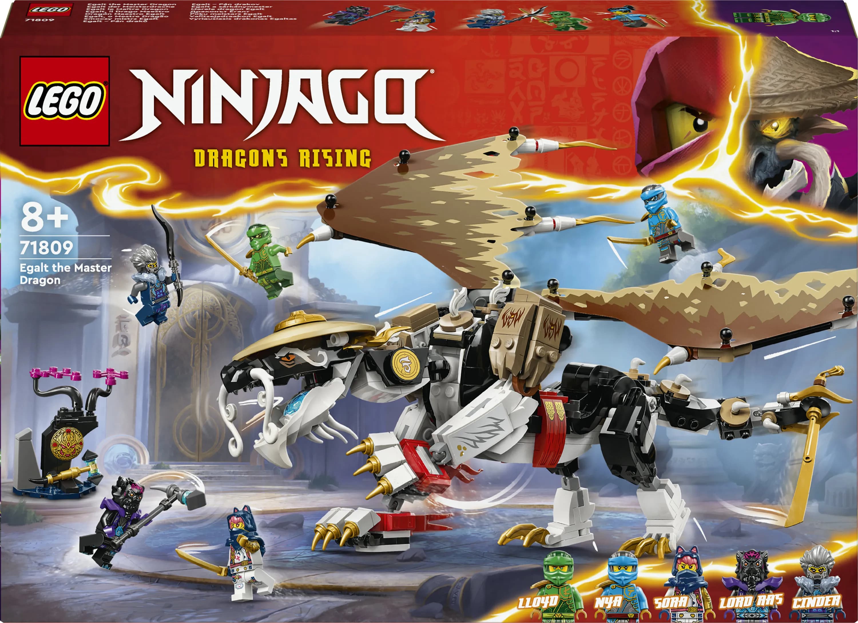 LEGO NINJAGO Egalt-mestarilohikääärme 71809 – LEGO