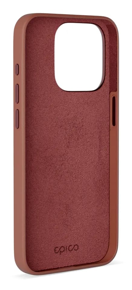 Epico Mag+ Leather Case, iPhone 16 -suojakuori, Ruskea – EPICO