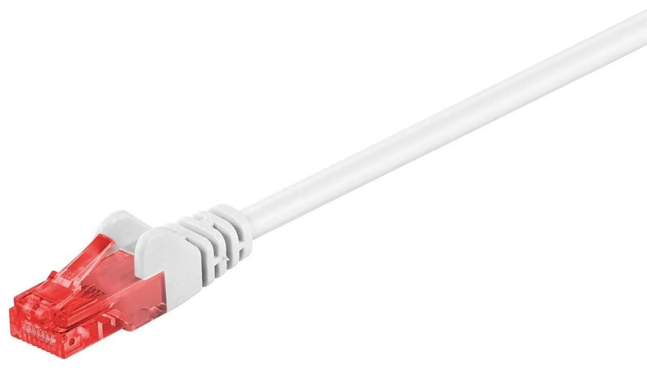 MicroConnect Cat6 UTP RJ45 5m -verkkokaapeli, valkoinen – Microconnect