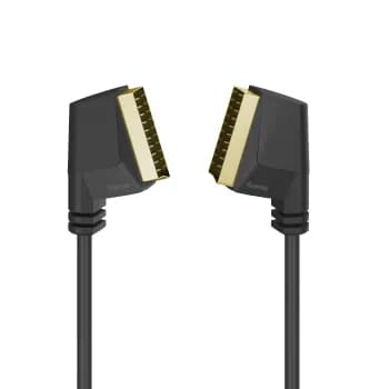 Hama Gold-plated SCART -liitäntäkaapeli, 1,5 m, musta – Hama