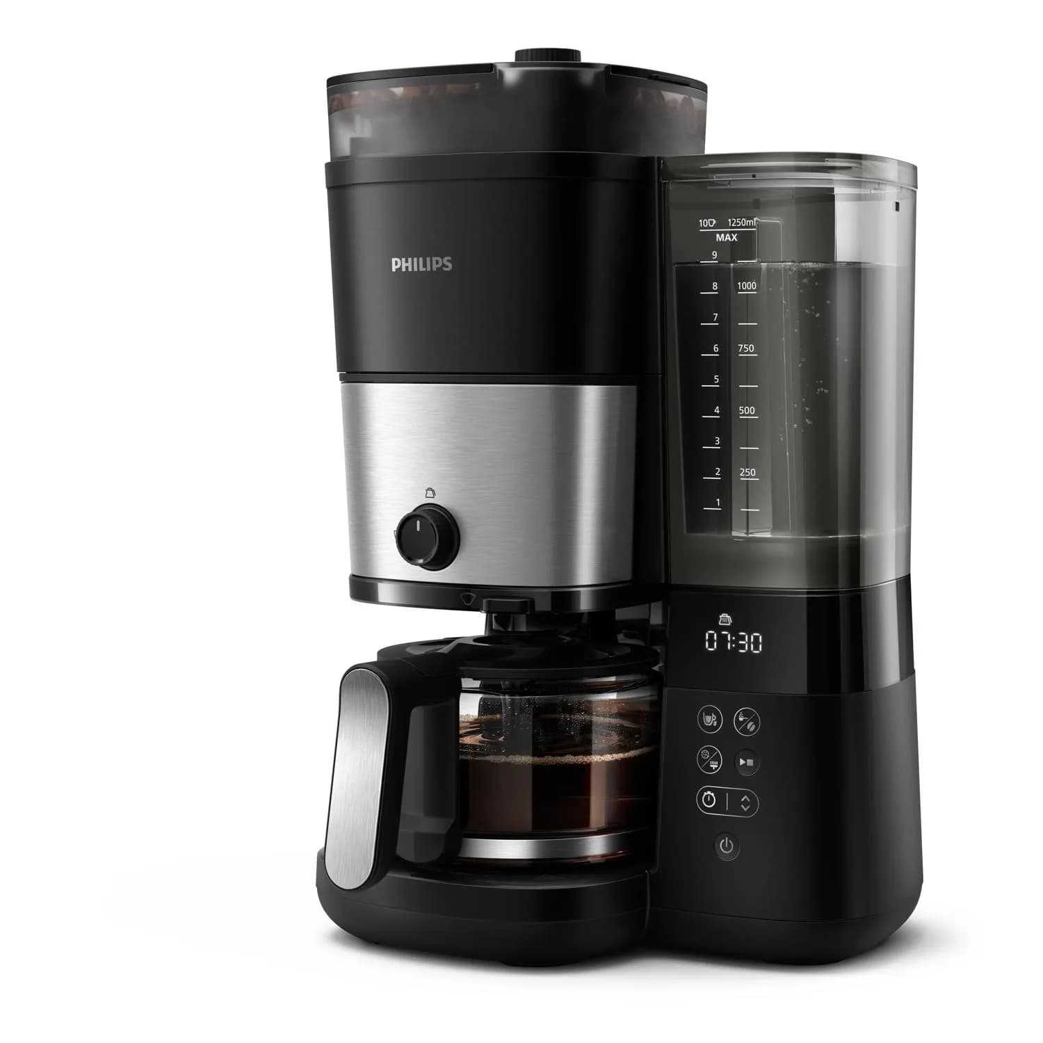 Kaffebryggare med kvarn All-in-1 Brew HD7888/01 – Philips