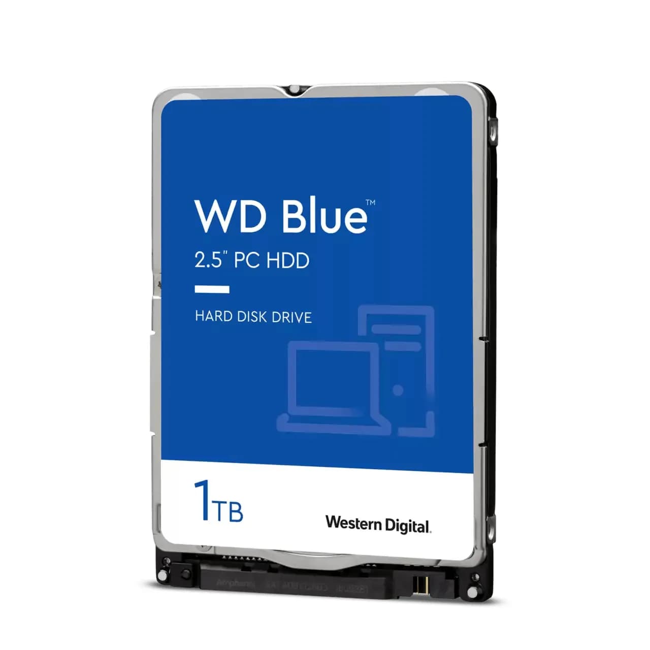 WD Blue 2.5" 1 Tt, 5400 RPM, 128 MB, SATA III -kovalevy