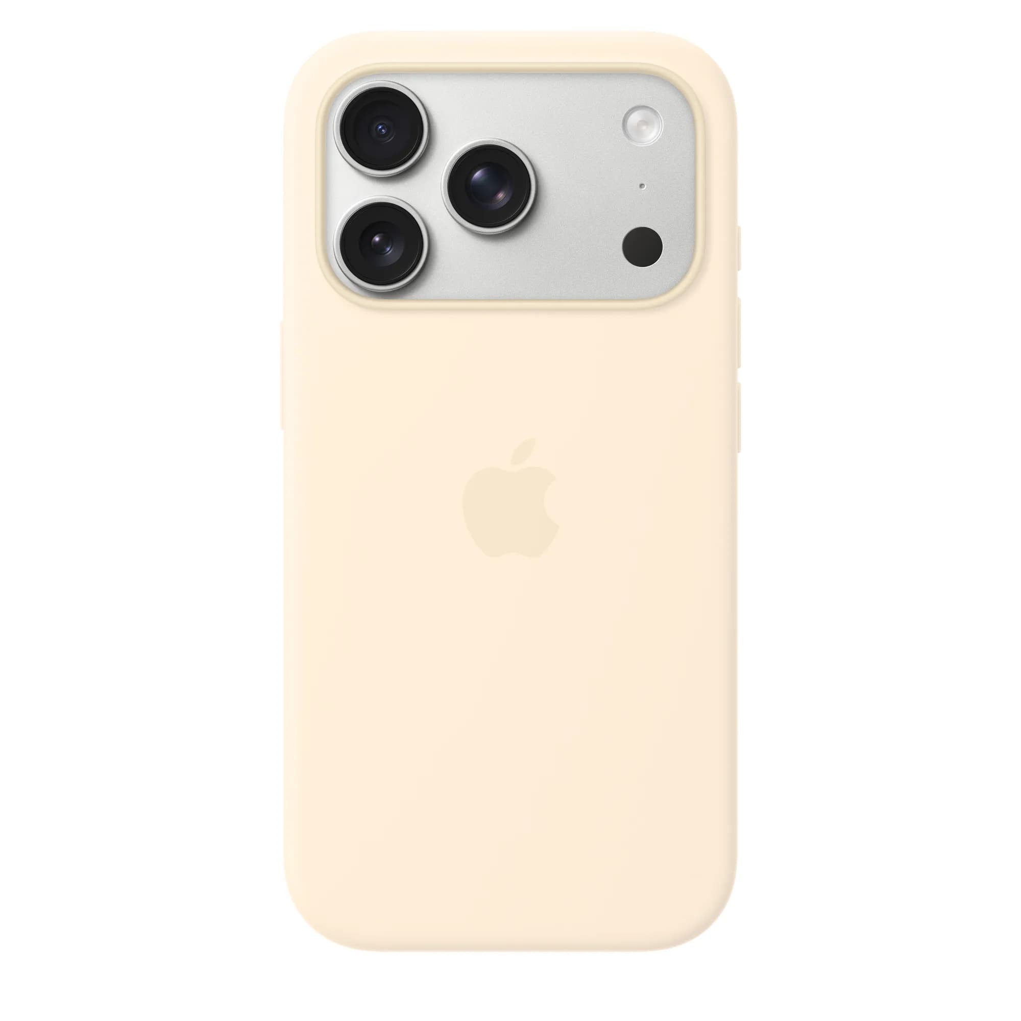 Apple iPhone 17 Pro -silikonikuori magsafella, Vanilja