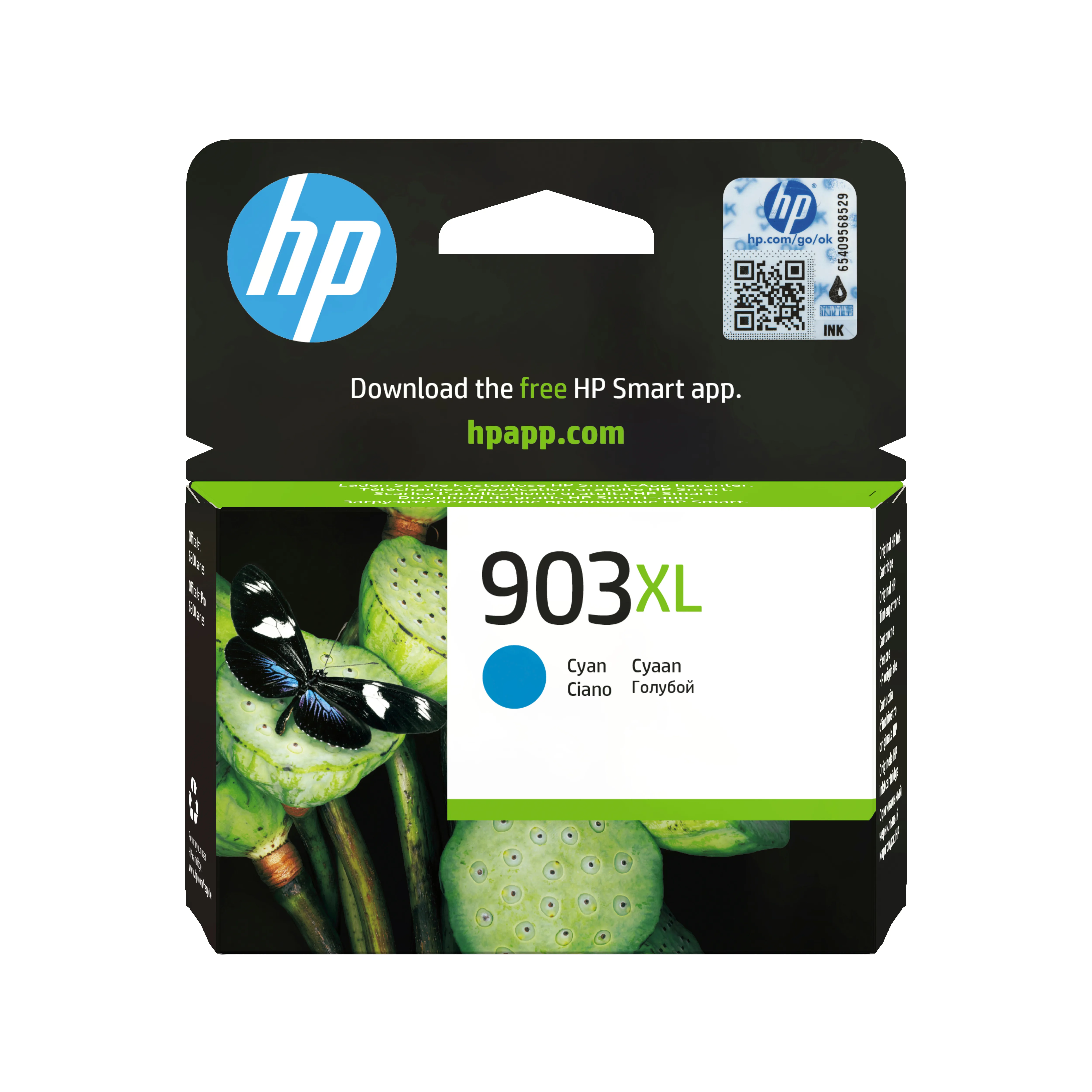 HP 903XL -mustekasetti, 8.5 ml, cyan