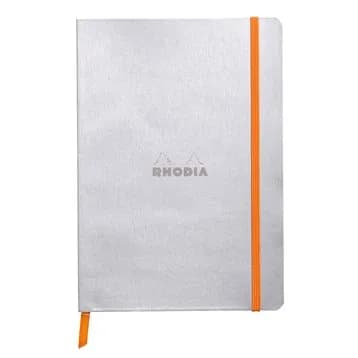 Rhodiarama soft A5 silver dot ivory – RHODIA