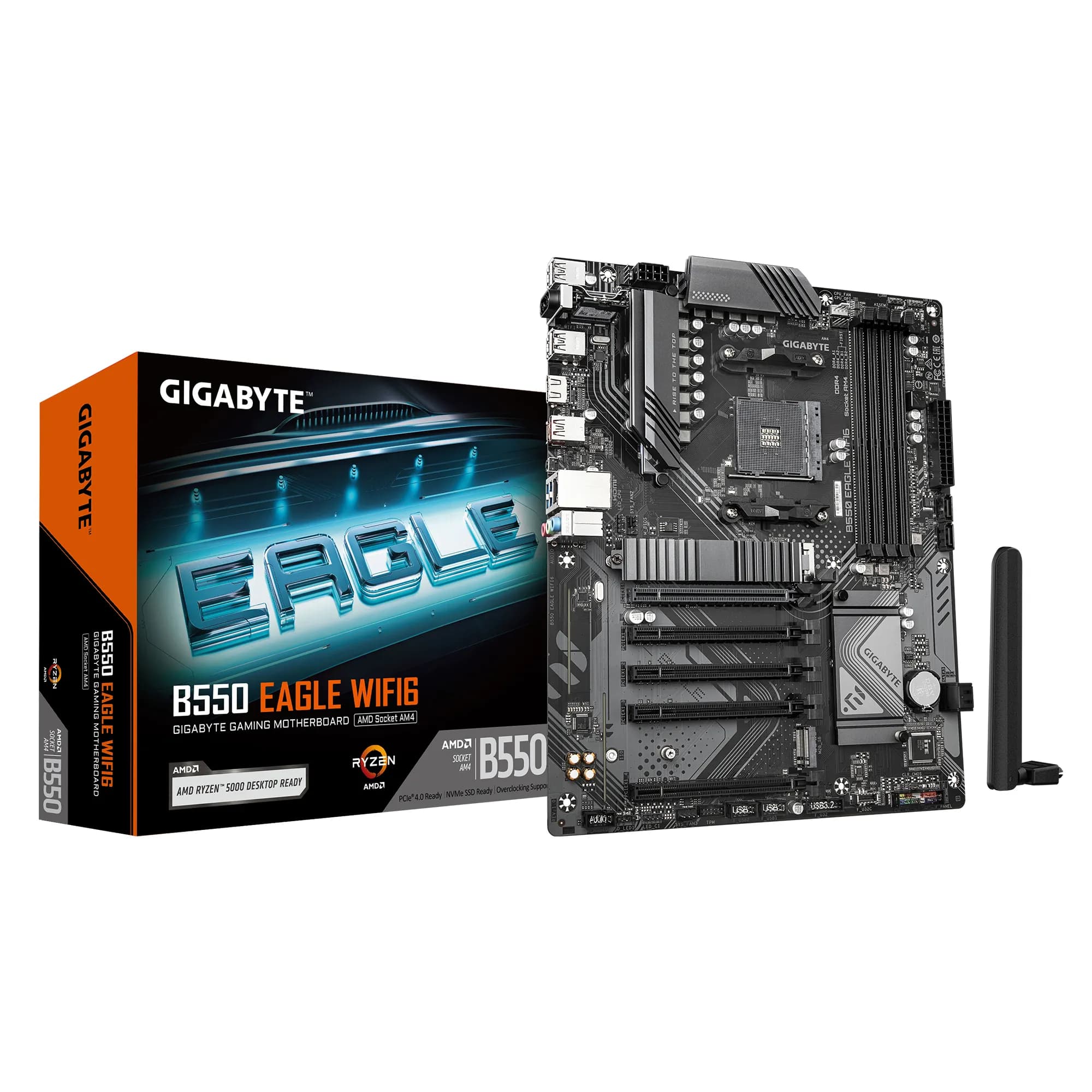 Gigabyte B550 EAGLE WiFi 6 AM4 ATX -emolevy – Gigabyte