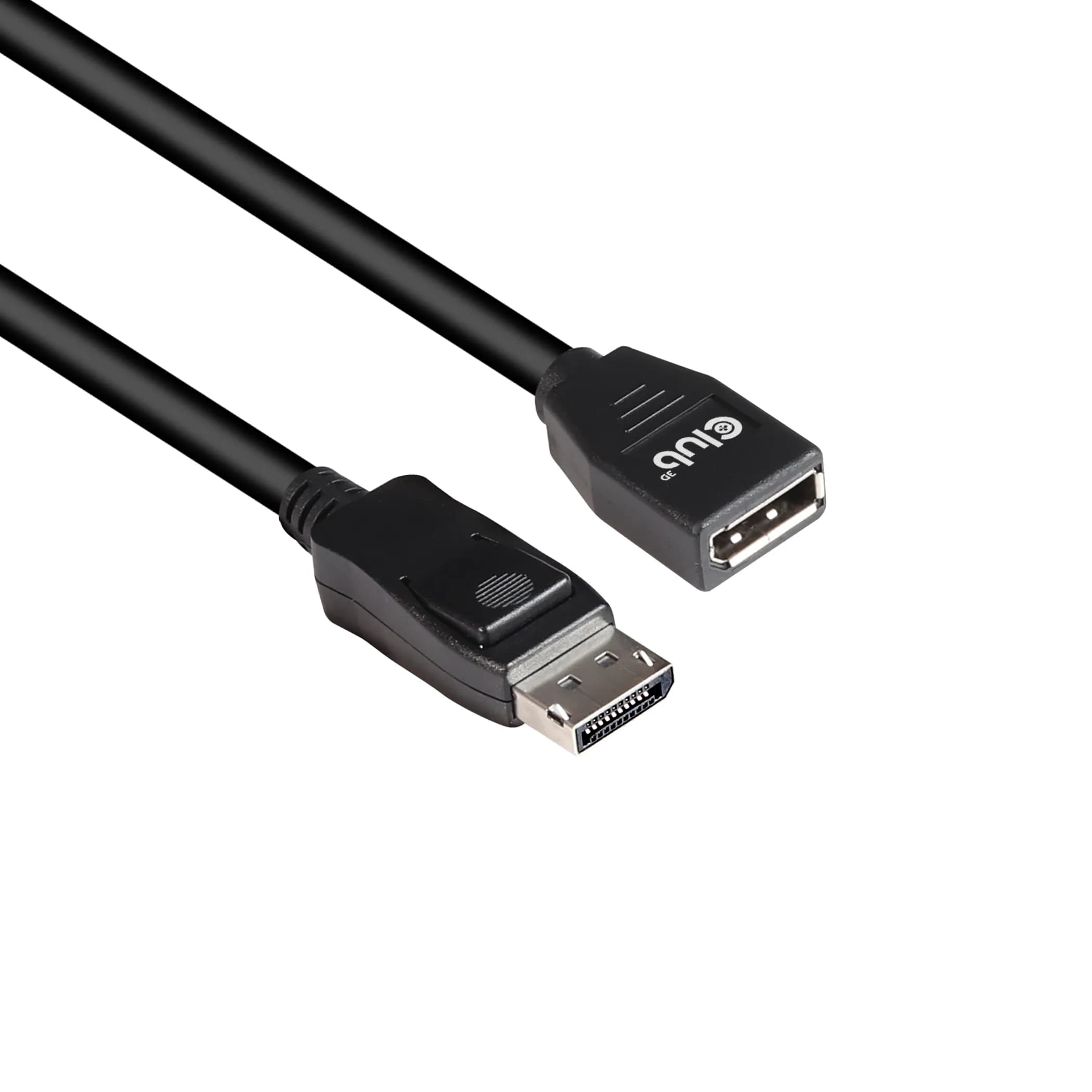 CLUB 3D CAC-1022 DisplayPort 1.4 -jatkokaapeli, jossa 8K, 2 m, musta – Club 3D