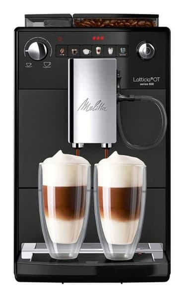 Melitta Series 600 F300-100 Latticia OT -espressokeitin, täysautomaattinen, musta – Melitta