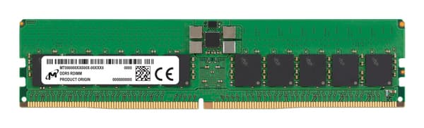 Crucial RDIMM 32 Gt (1 x 32 Gt) DDR5 5600 MHz, CL46 -muisti