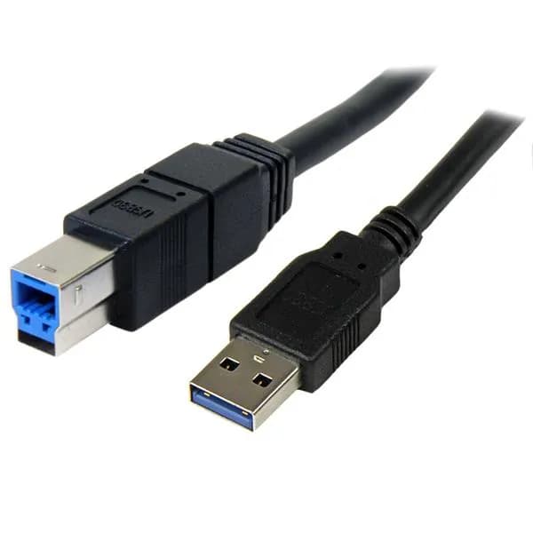 StarTech USB 3.0 USB-A – USB-B -kaapeli, 3 m, musta – Startech