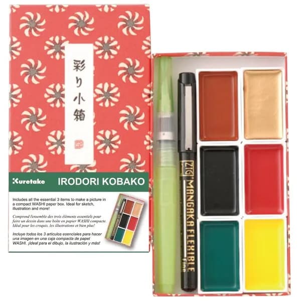 Kuretake IRODORI KOBAKO Red – ZIG