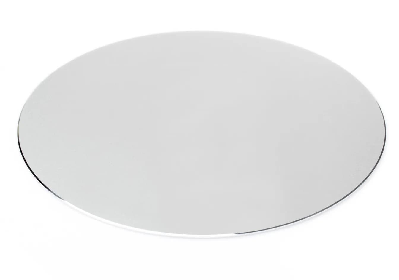 Desire2 Aluminium Circular -pelihiirimatto, 230x250 mm, hopea