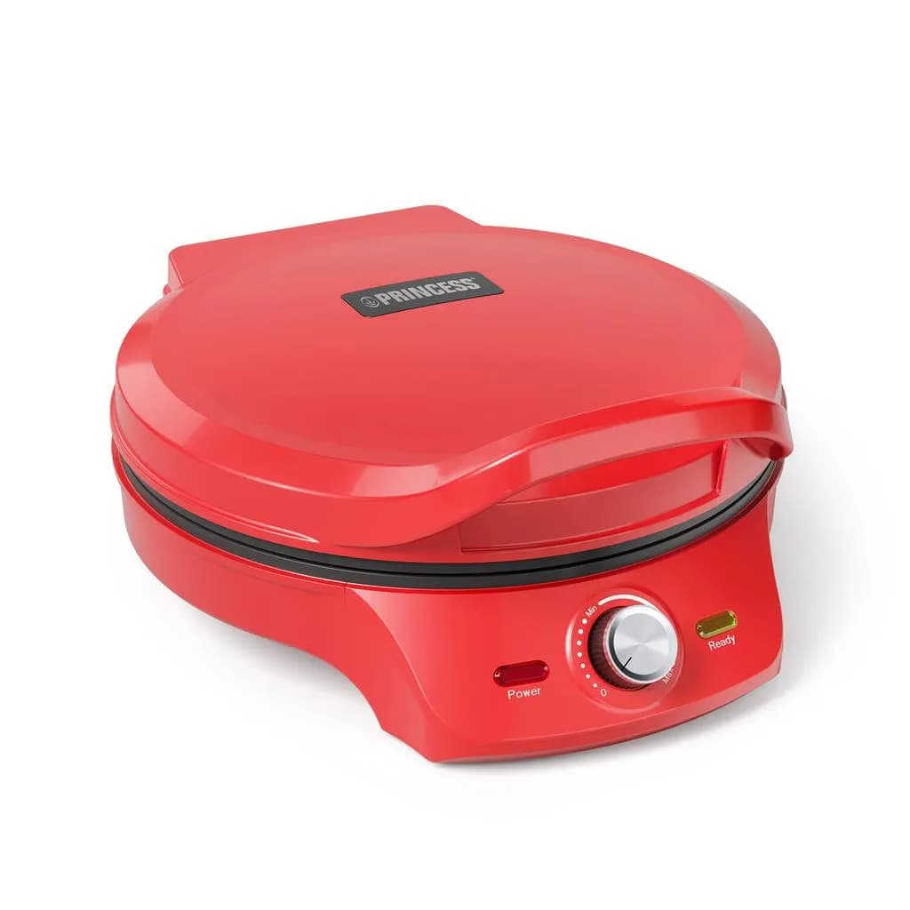 Princess 2000W 32cm -pizzauuni, punainen – Princess