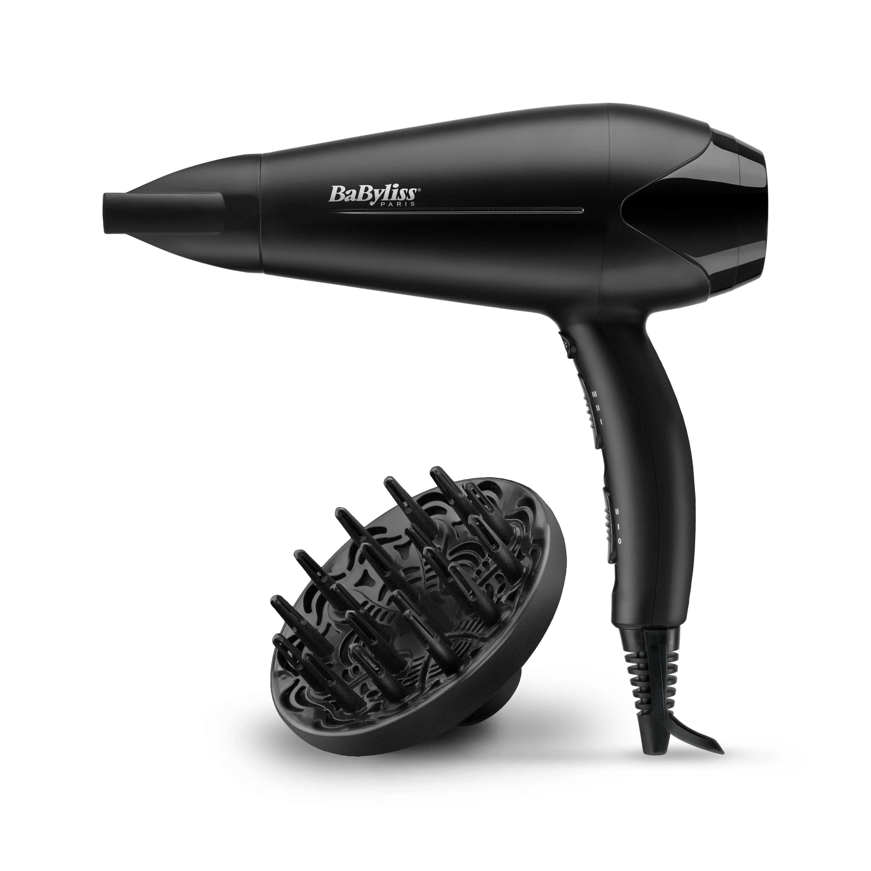 BaByliss D563DE Power Dry, 2100 W -hiustenkuivaaja, musta – Babyliss