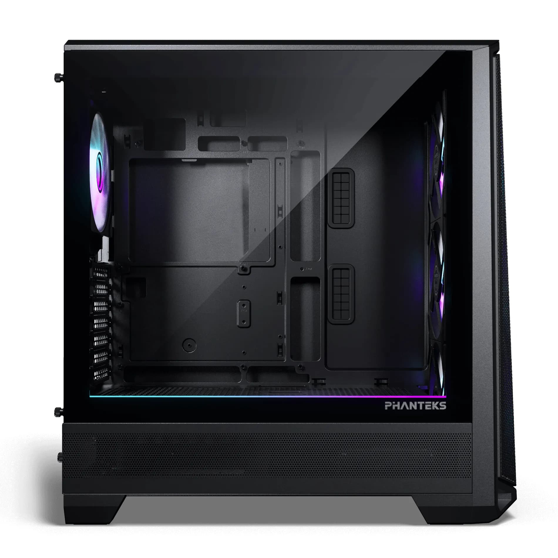 Phanteks Eclipse G400A -miditornikotelo RGB-valaistuksella, satin black