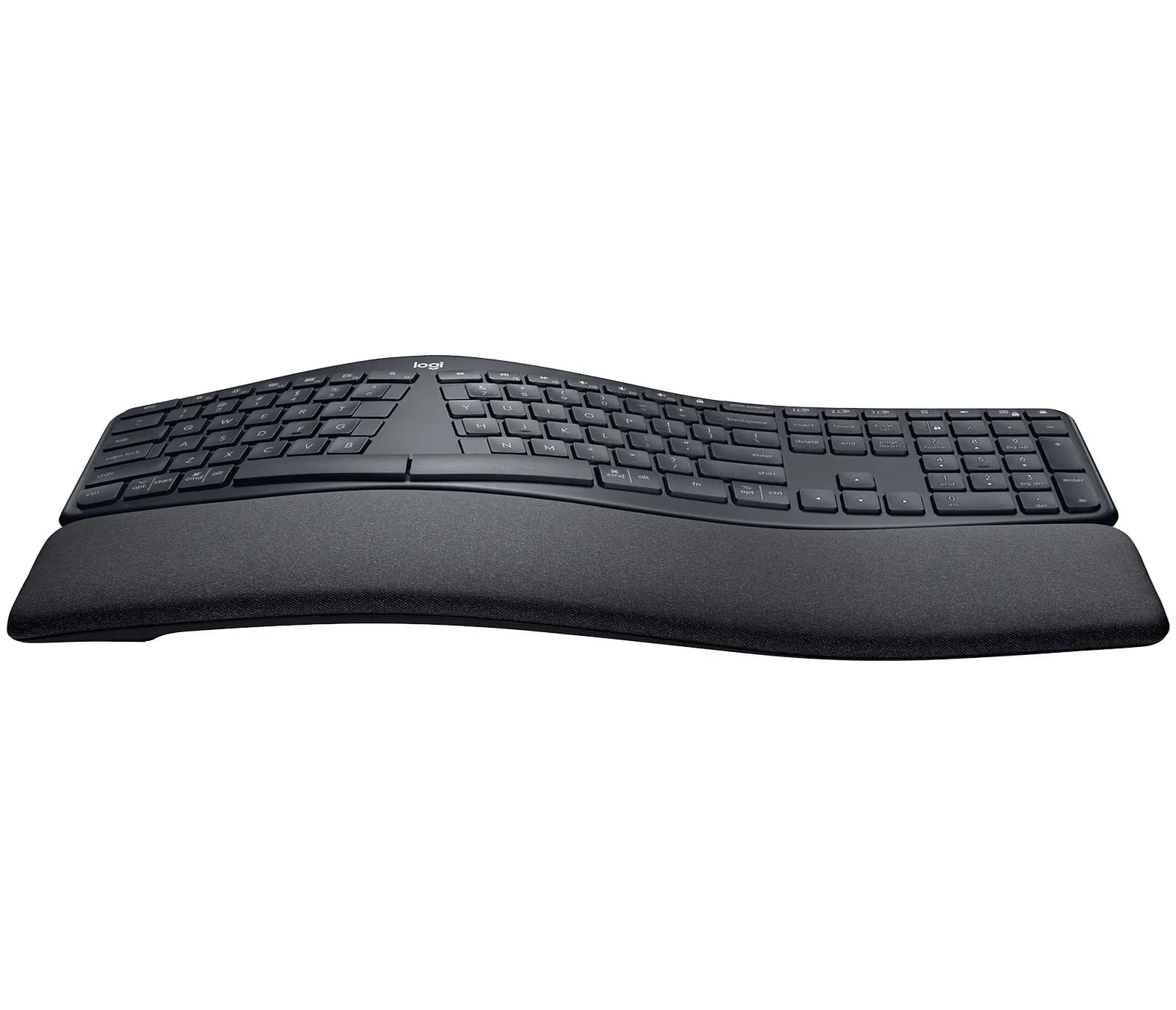 Logitech ERGO K860 for Business -langaton ergonominen näppäimistö, grafiitti – Logitech