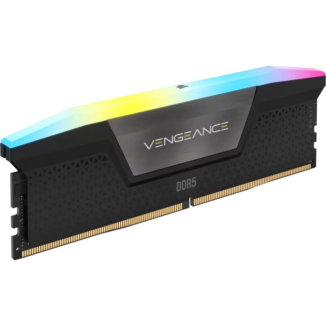 Corsair VENGEANCE RGB 32 Gt (1 x 32 Gt) DDR5 5200 MHz, CL40 -muisti, harmaa (EXPO) – Corsair