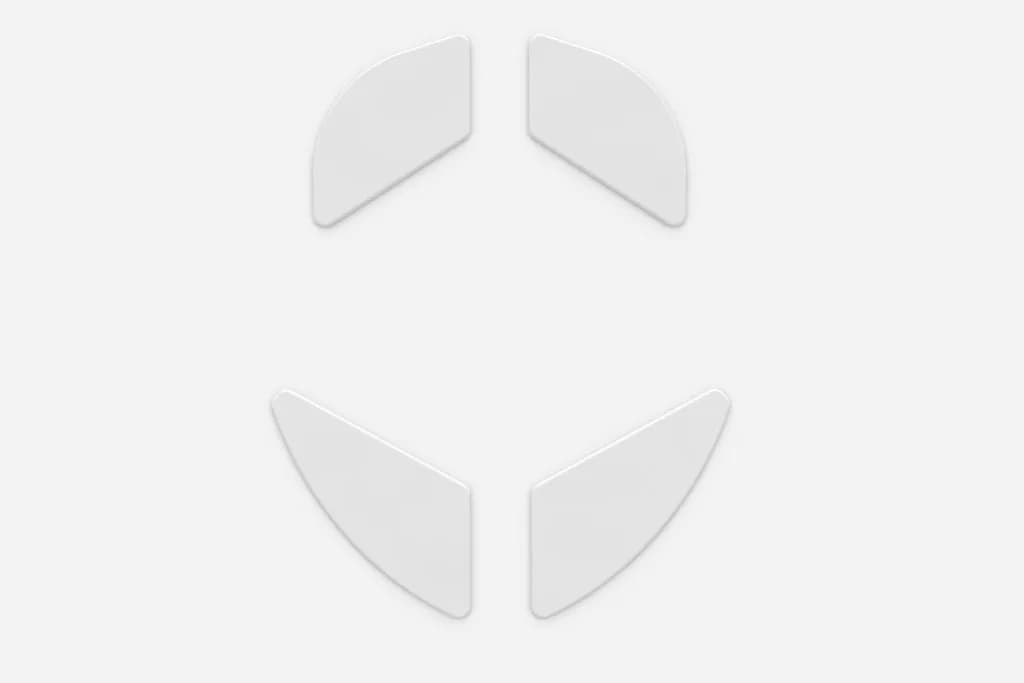 Glorious Model O G-Skates - 1 Set, valkoinen