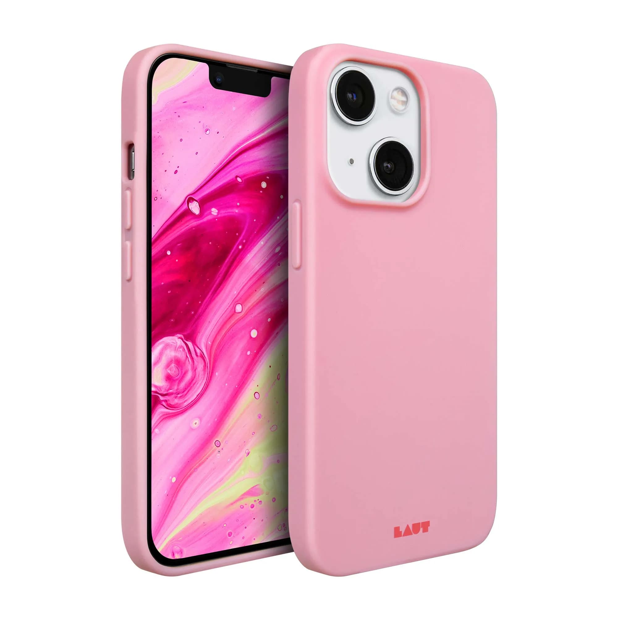 LAUT HUEX PASTELS case for iPhone 14 PINK – LAUT
