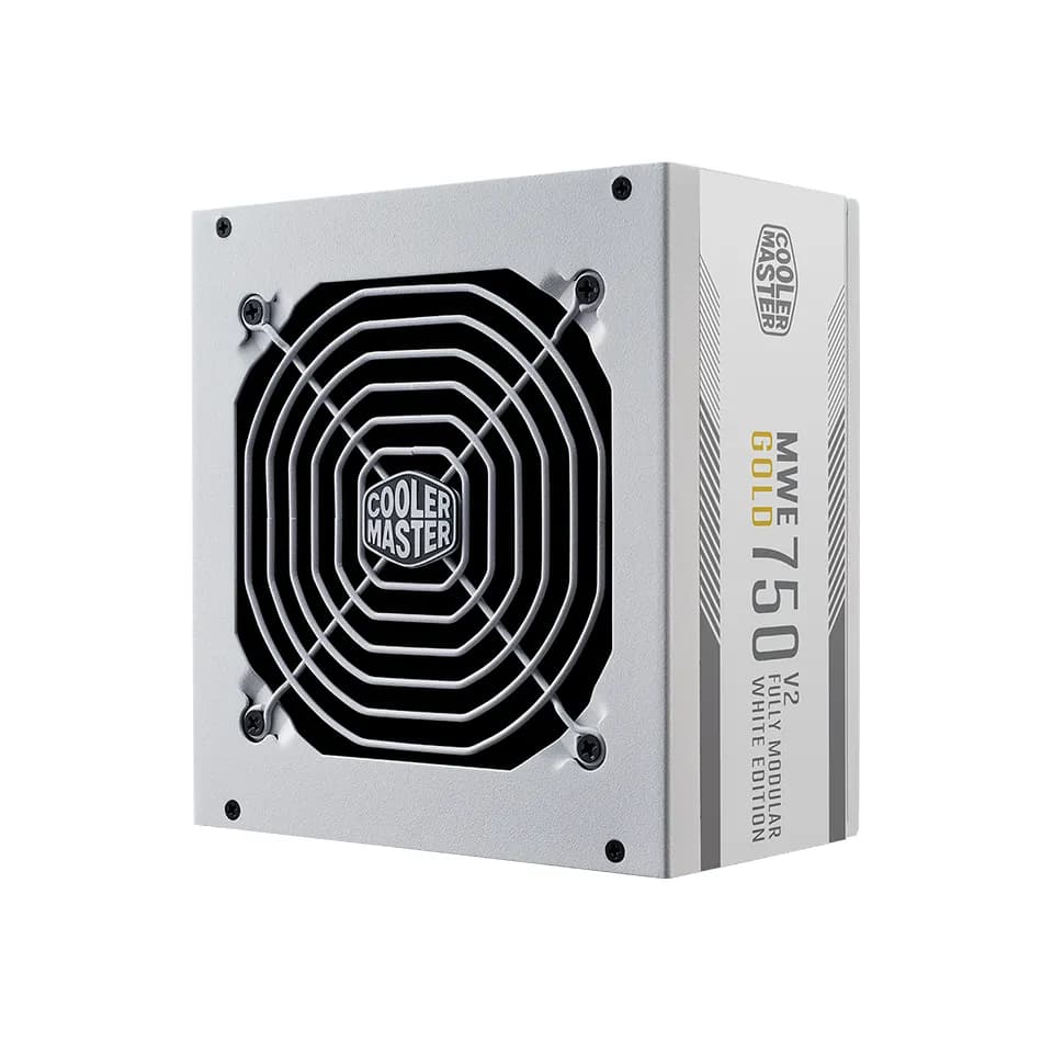 Cooler Master MWE Gold V2 White 750W -virtalähde, 80 Plus Gold – Cooler Master