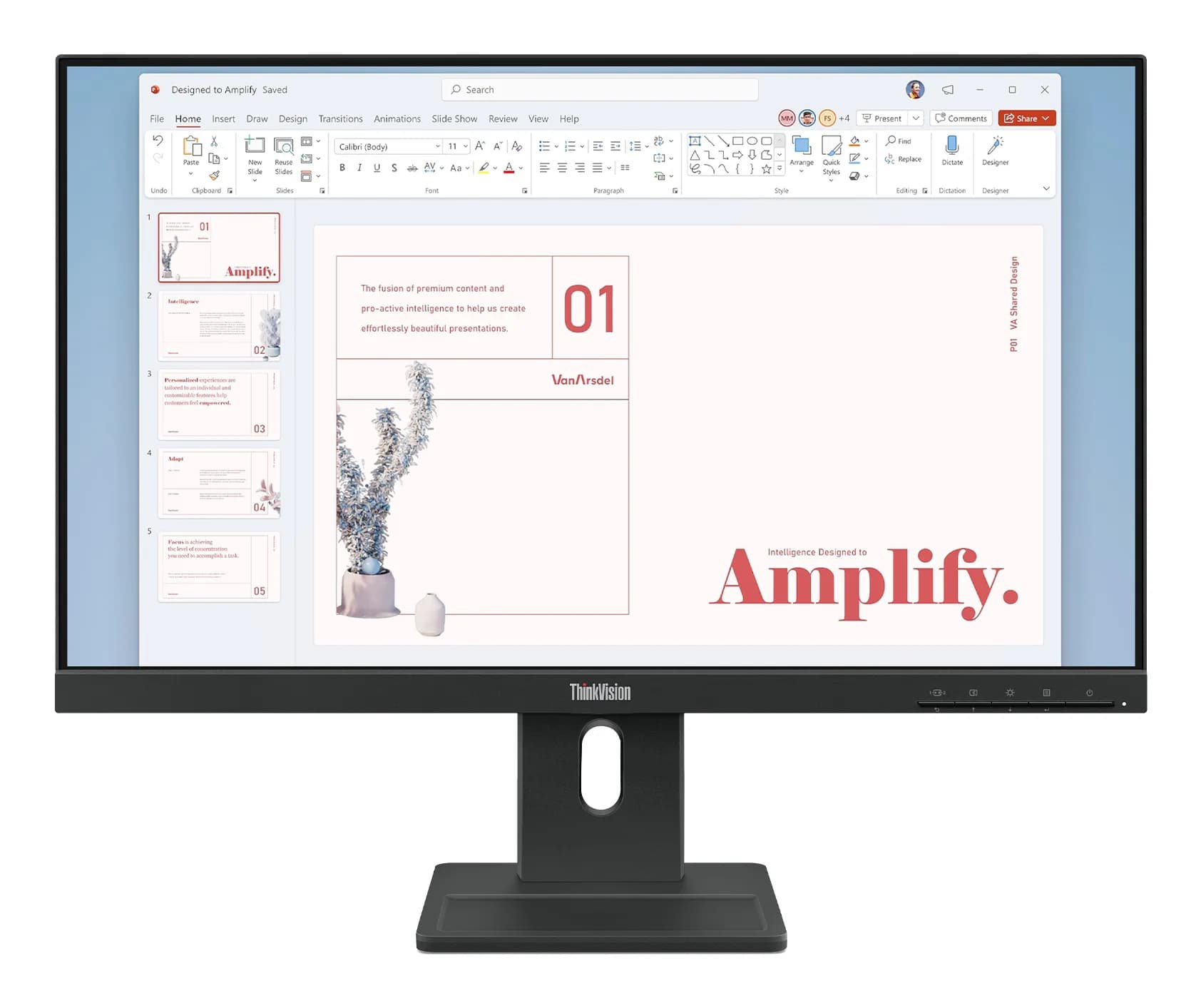 Lenovo ThinkVision E24-40 23.8" Full HD, IPS -näyttö – Lenovo