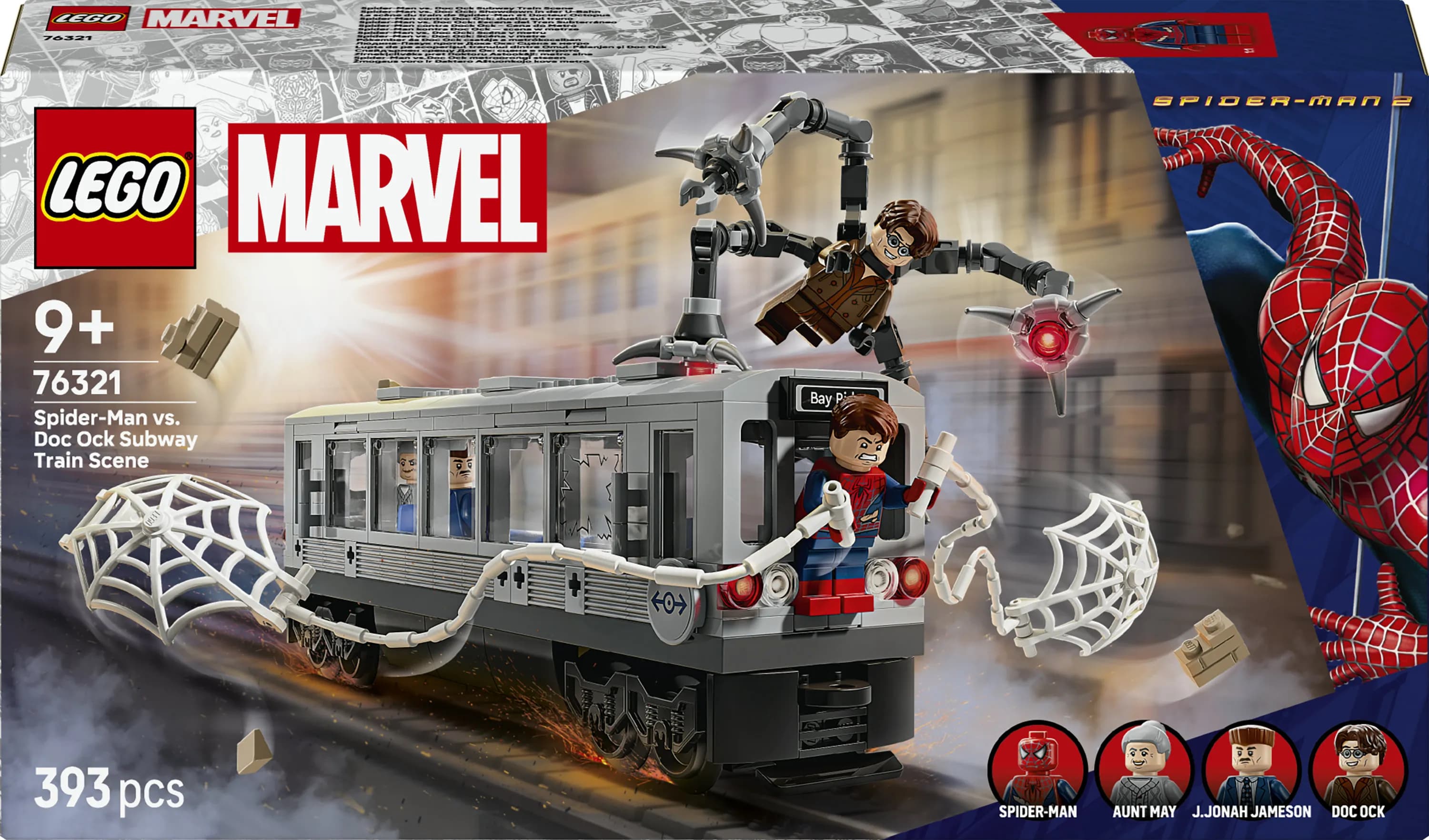 LEGO Marvel Spider-Man vastaan Doc Ock – Taistelu junassa 76321 – LEGO