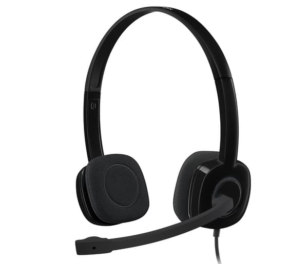 Logitech Stereo H151 -kuulokemikrofoni, musta