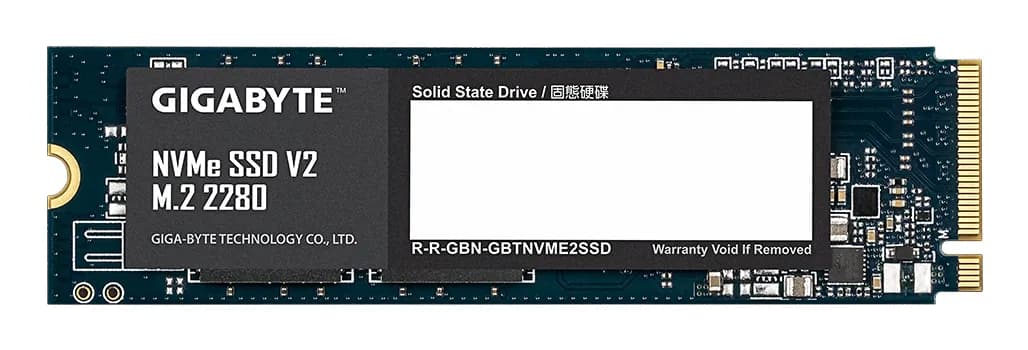 GIGABYTE 256 GB NVMe PCI Express 3.0 x4 M.2 2280 SSD-levy – Gigabyte