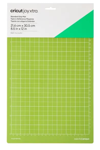 Cricut Joy Xtra Standard Grip Leikkausmatto 21,5 cm x 30,50 cm, Vaaleanvihreä – CRICUT