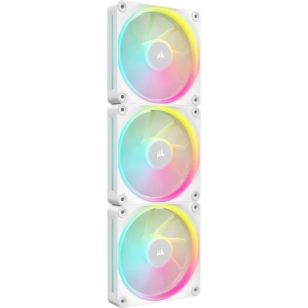 Corsair iCUE LINK LX120 RGB 120 mm PWM -kotelotuuletin - Valkoinen (3-pack) – Corsair