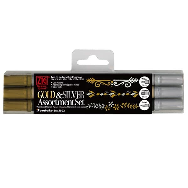 Zig Twin tip gold and silver 3-set – ZIG