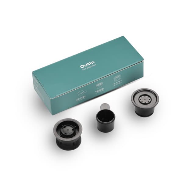 OutIn Nano Portable Espresso Machine -sovitinpakkaus