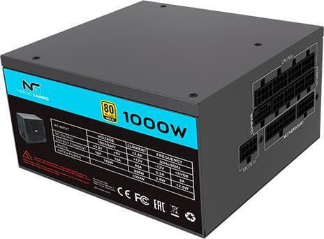 Nordic Gaming NGP-5279 1000W -virtalähde, 80 Plus Gold – NORDIC GAMING